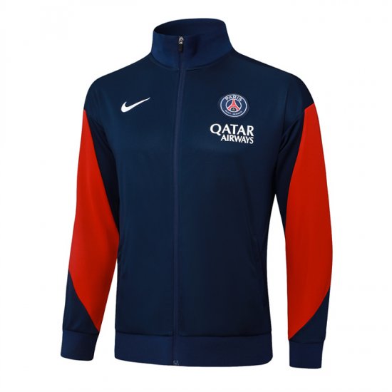 Chaqueta del Paris Saint-Germain 25-26 Azul Rojo - Haga un click en la imagen para cerrar